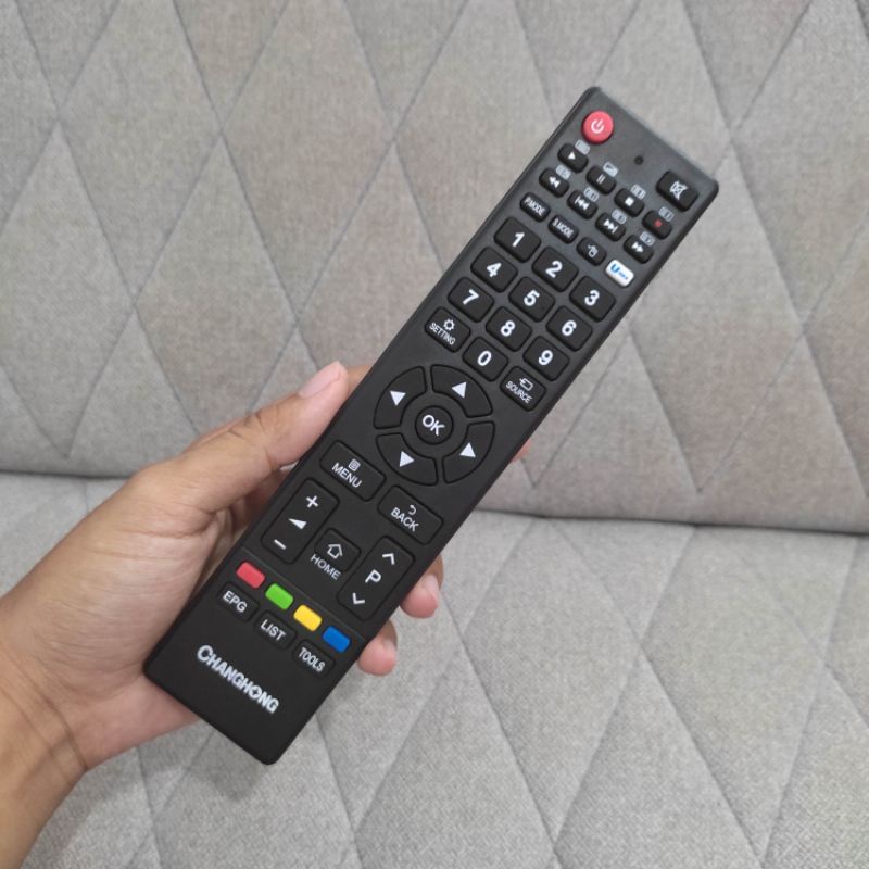 Remot Smart TV CHANGHONG Original Terbaru - Remot TV CHANGHONG Digital Smart TV