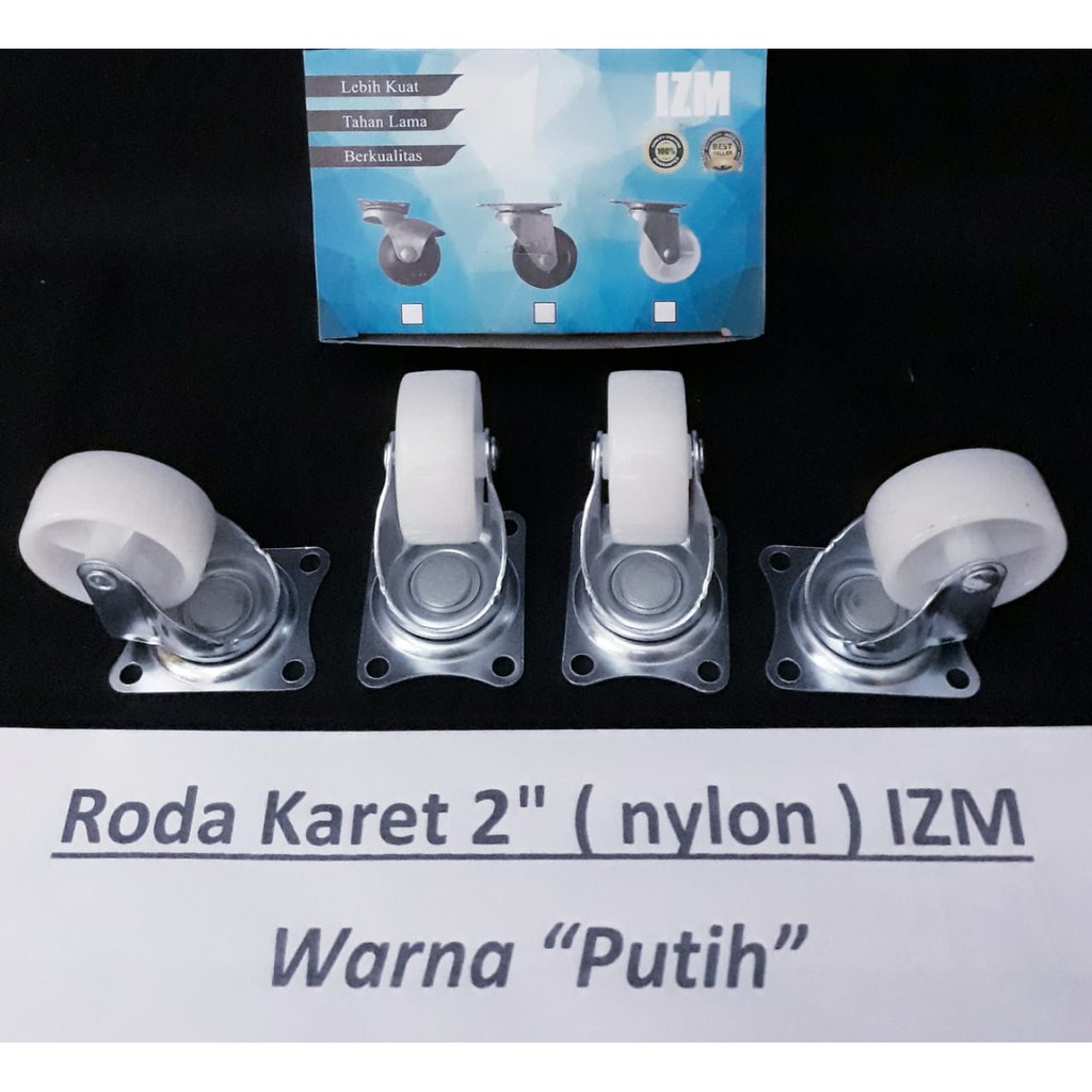 Roda Kastor - Roda Hidup 2 Inch IZM - Roda Etalase