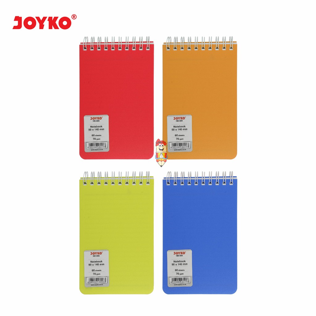 

Ruled Notebook Diary Agenda Buku Catatan Bergaris Joyko NB-666 60 hal