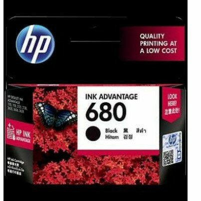 Tinta HP 680 Black / Catridge HP 680 Black