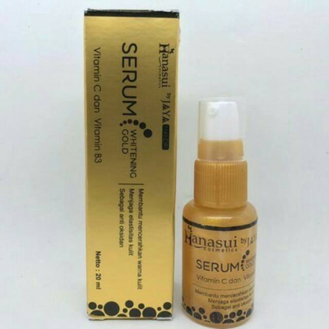 SERUM HANASUI WHITENING GOLD BPOM