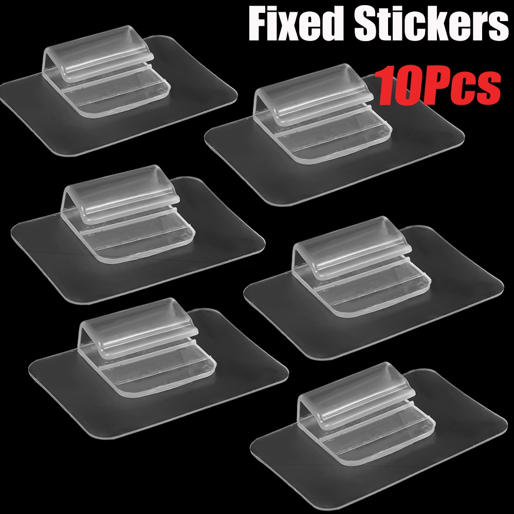 10pcs Stiker Pad Kaki Serbaguna Anti Slip Tahan Suhu Tinggi Untuk Mobil