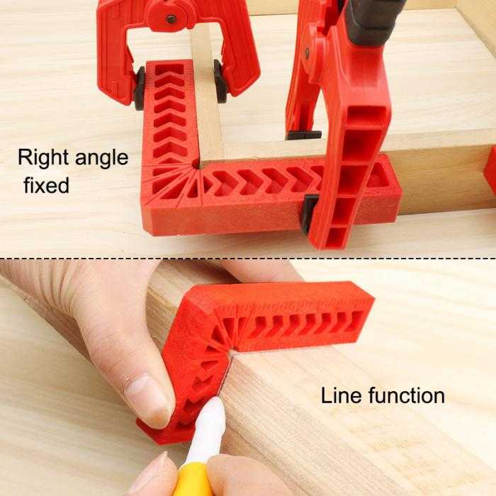 Centechia Corner Clamp Penjepit Sudut Kayu Angle 90Derajat 6Inch JDH99