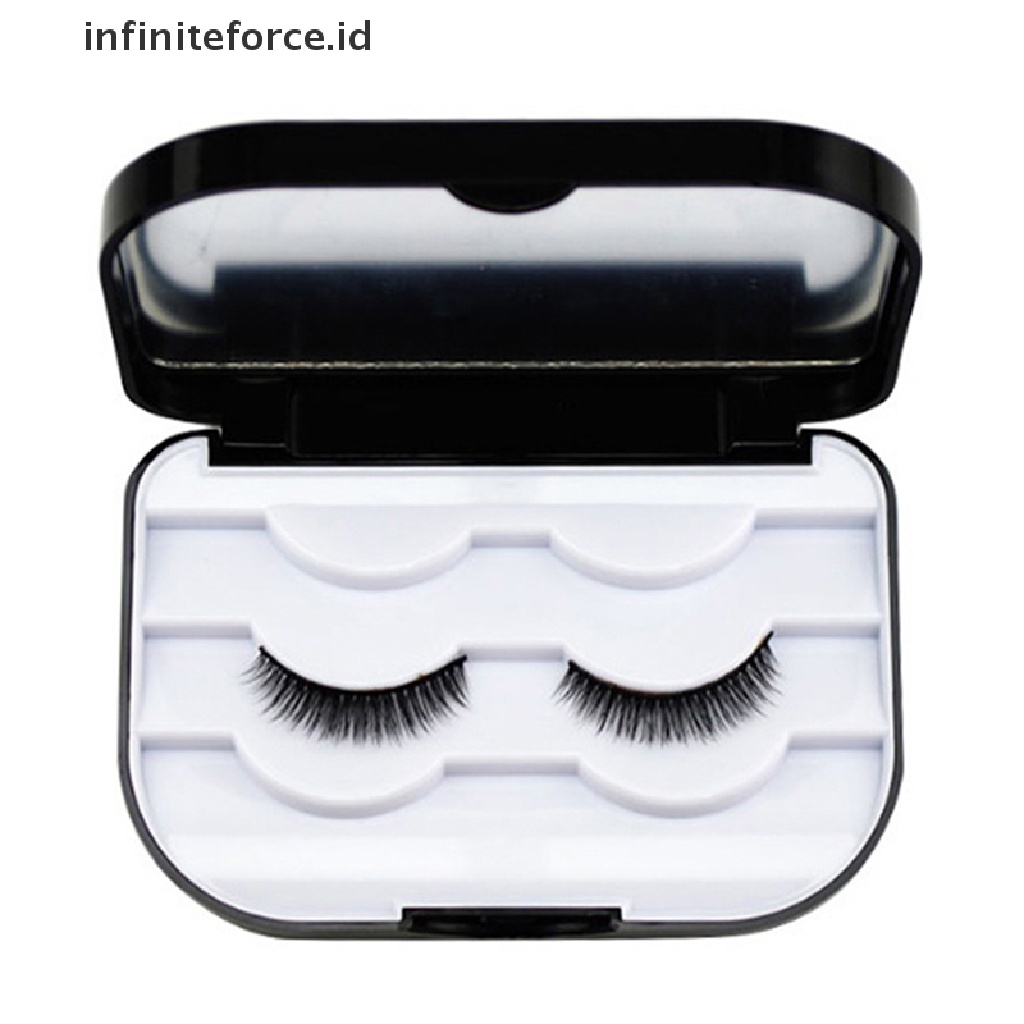 Infiniteforce.id Kotak Organizer Bulu Mata Palsu Untuk Travel