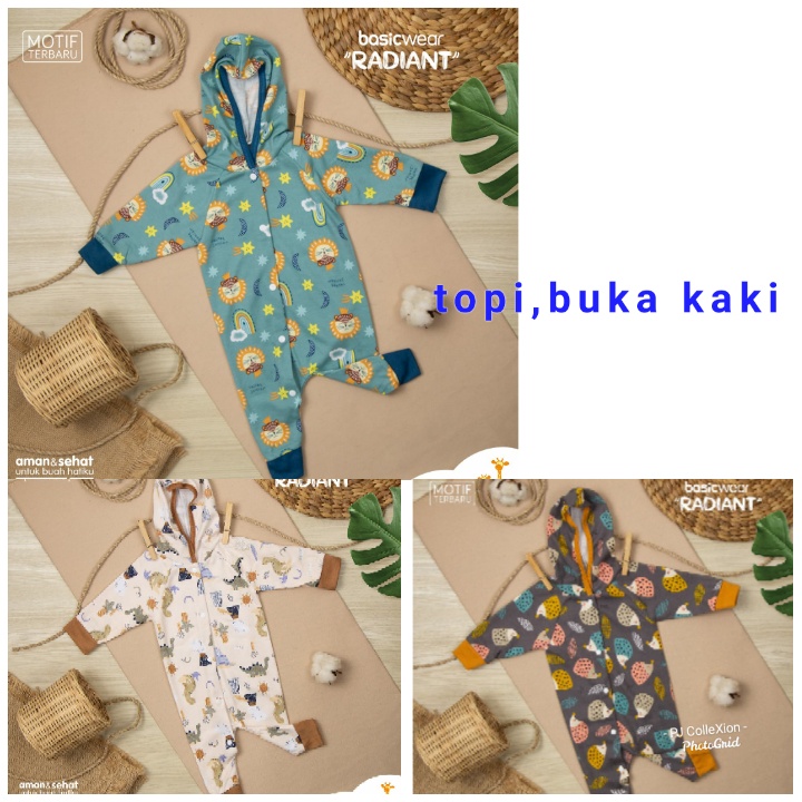 Velvet Junior Newborn setelan pendek/panjang/Romper/Jumper Pendek/Panjang/