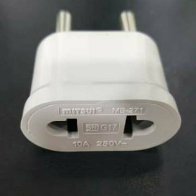 Over Steker Gepeng / Colokan Sambungan / Sambungan Gepeng ke Bulat Mitsui MB 271