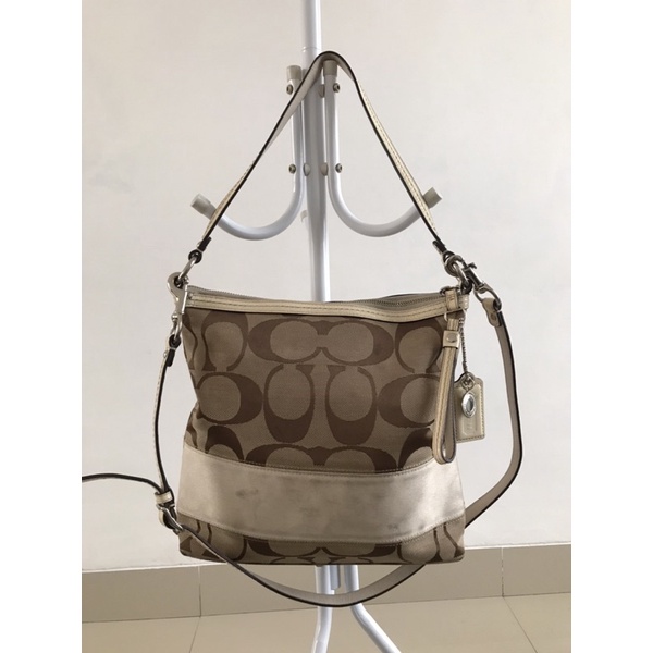 Preloved TAS COACH KANVAS VINTAGE