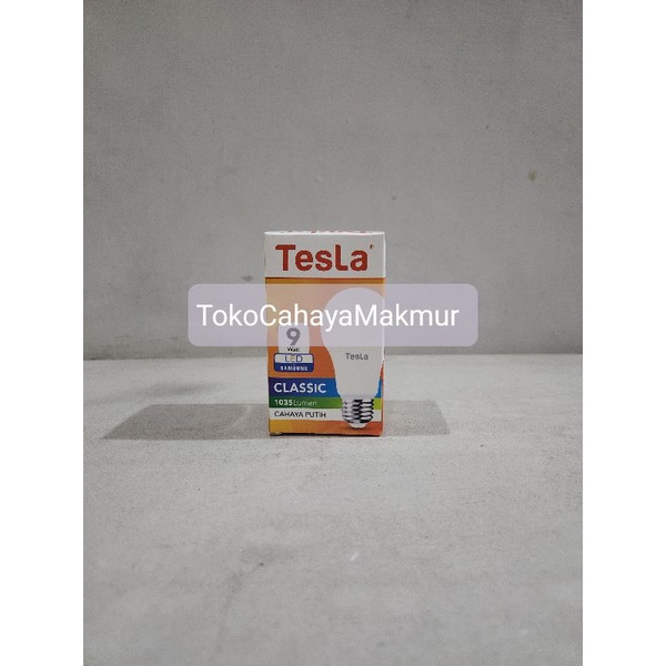 Lampu LED Bohlam Classic 9w 9watt Tesla Cahaya Putih Hemat Energy