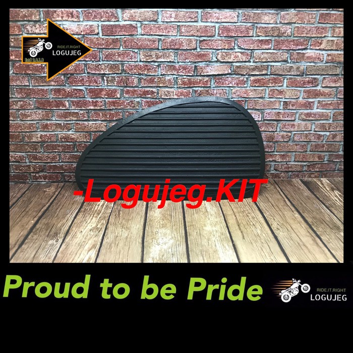 Cover Tangki Tank Pad Knee Pad Tank Cover Kawasaki W 175 W175 PNP