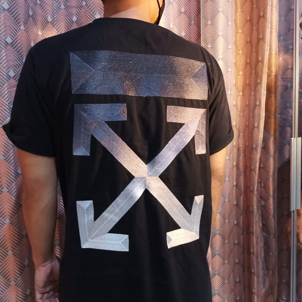 Kaos baju OFF WHITE X DMS ORIGINAL Made in Portugal Season Fall Winter 2018 collabs preloved