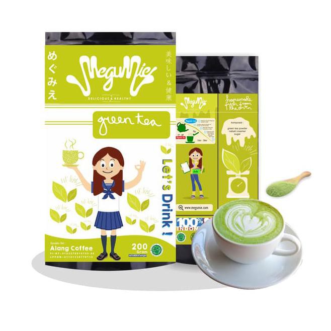 

GDJA 200GR MEGUMIE GREEN TEA LATTE MATCHA POWDER BUBUK MINUMAN TEH HIJAU K2JV