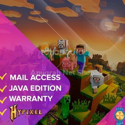 Minecraft Java Edition Hypixel PC Original FULL ACCESS PREMIUM ONLINE