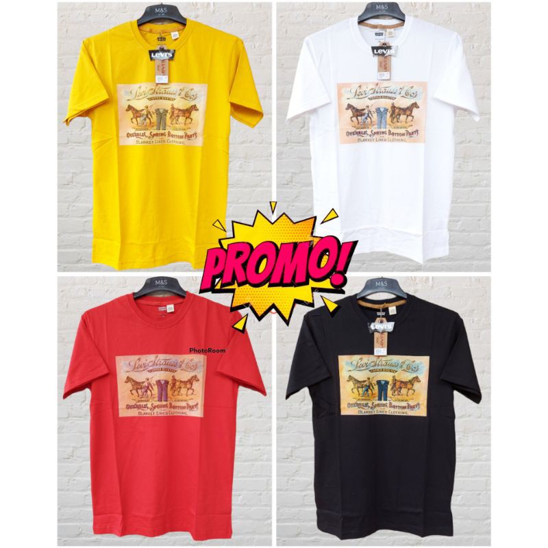 Kaos Levis Pria Original Import