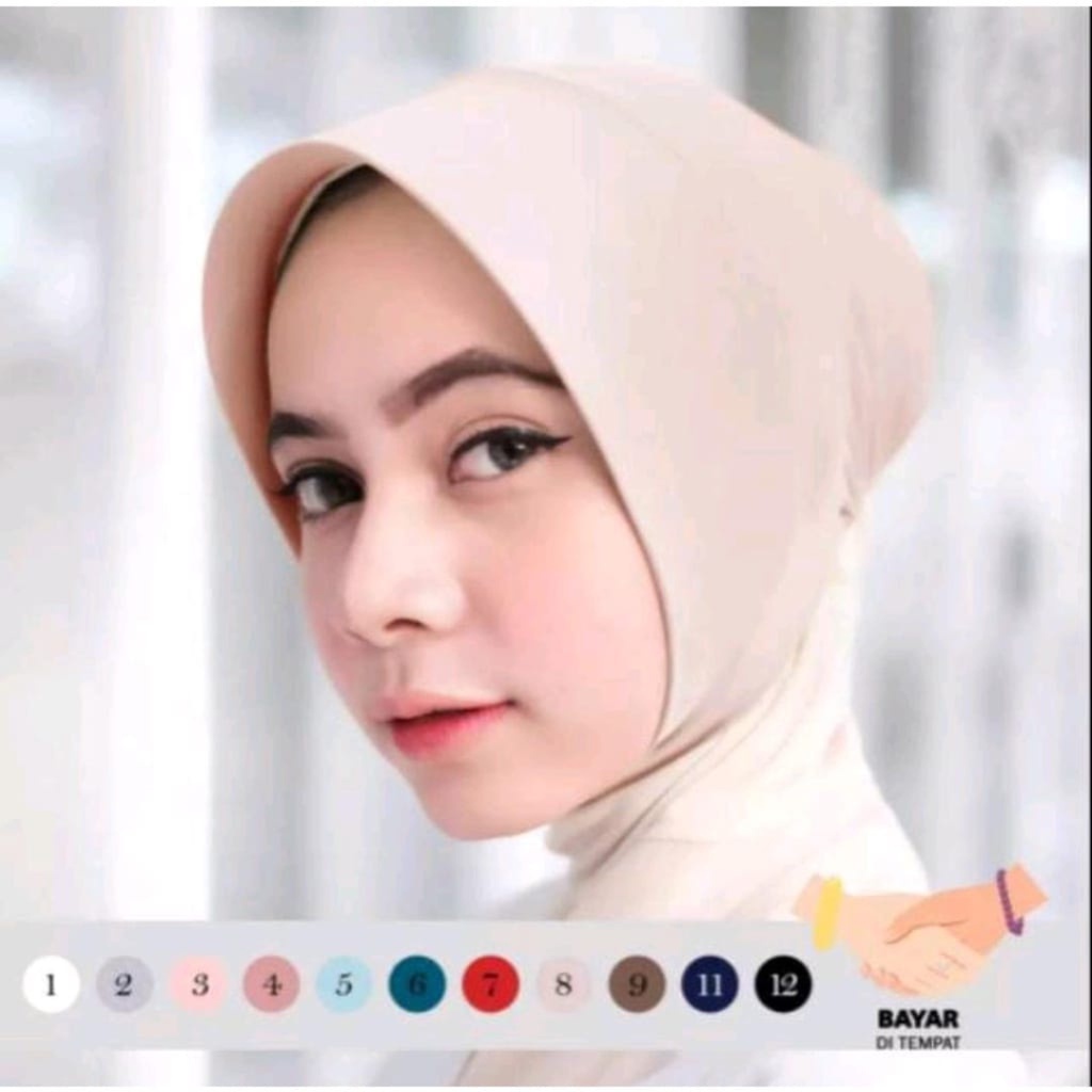 CIPUT TOPI MARSHA NON CEPOL TEGAK GROSIR PAD ANTEM INNER HIJAB JILBAB DAN KERUDUNG