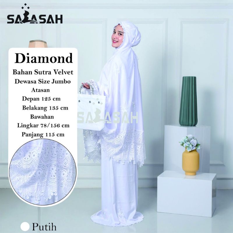 MUKENA MUKENAH JUMBO DEWASA BORDIR SUTRA PRADA MEWAH CANTIK PREMIUM ADEM MOTIF TERBARU 2020 2021 TEL