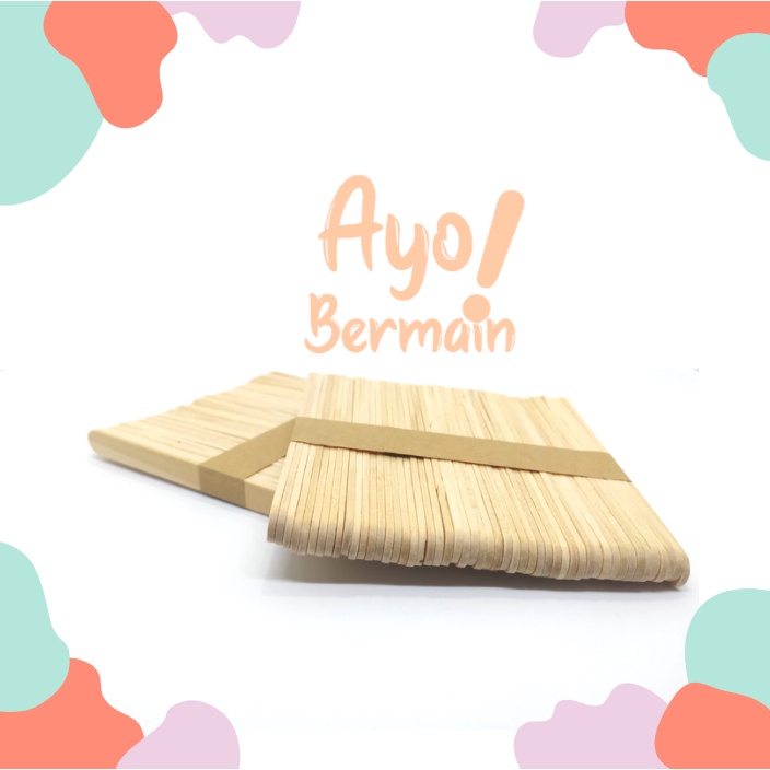 Stik Es Krim / Ice Cream Stick / Kayu Tebal