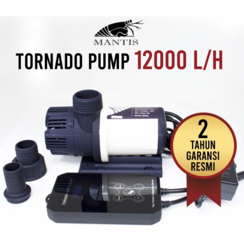 nemazaquatic Mantis Tornado Pump 12000l/h Voltage DC24V Power max 100 Watt