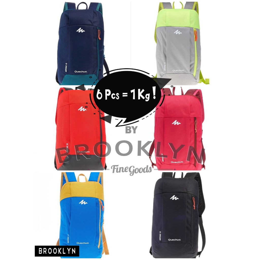  Tas  Hiking QueChua  Arpenaz 10 L Waterproof ORI Shopee 