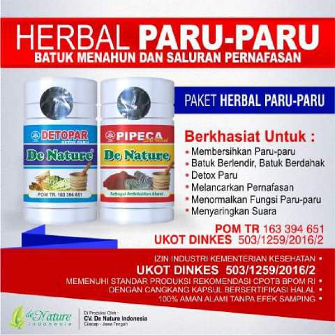 Obat Batuk TBC Herbal Paling Ampuh