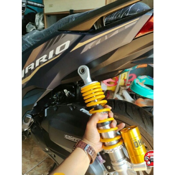 SHOCKBREAKER MODEL  OHLINS PREMIUM  330/310MM  KLIK REBOUND FUNGSI AKTIF YAMAHA FAZZIO VARIO10 SCOOPY BEAT MIO