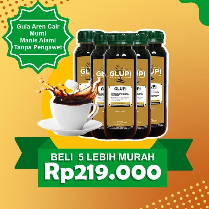 

[PAKET 5 BOTOL GLUPI] BROWN SUGAR/GULA AREN SYRUP GULA NIRA PRAKTIS CD364512ZX