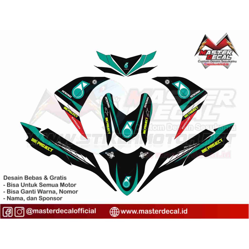 

Stiker Decal Motif Pertonaas Grade B