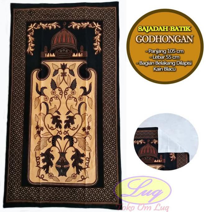 Sajadah Batik Godhongan | Sajadah Kain Batik