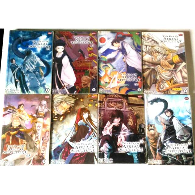 Komik Second The Era of Aerial Sepultura 1-9 tamat,minus no 6