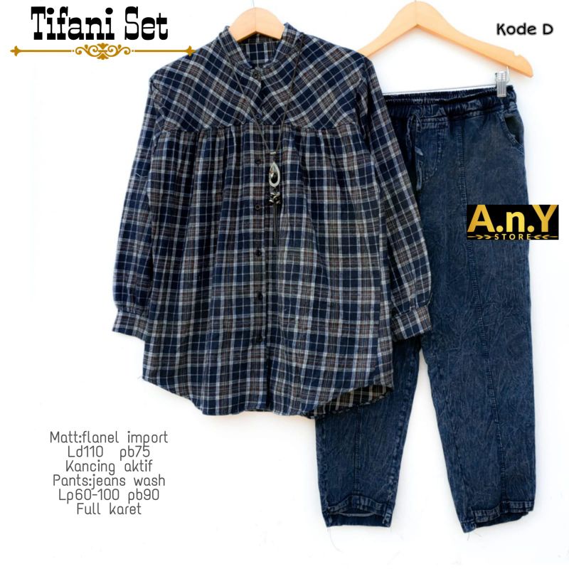 TIFFANY SETELAN CELANA BY A.N.Y