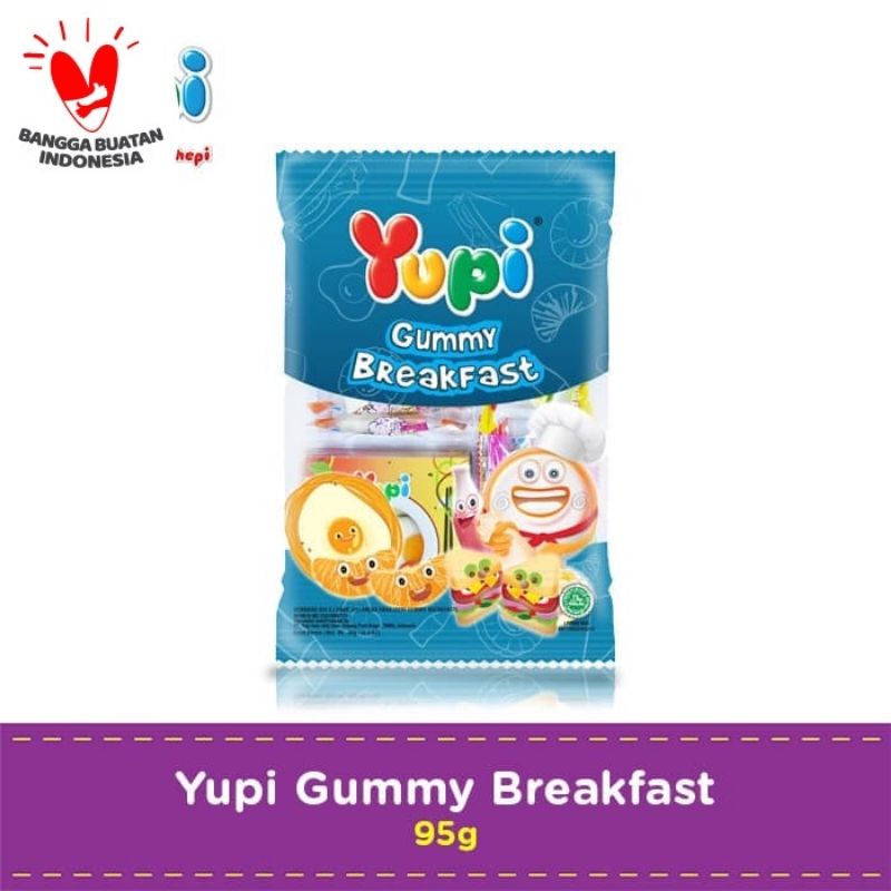 

YUPI GUMMY BREAKFAST 95GR