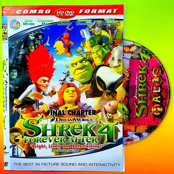 NEW PRODUCT KASET DISC FILM SHREK TERBARU-FILM. BOXOFFICE CARTOON SHREK BARU-FILM ANAK KARTUN
