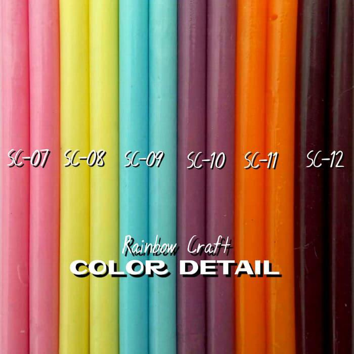 

Terlaris Isi Lem Tembak Warna Kecil | Tebal 0,7Cm | Soft & Mix Glue Stick Color Terlaris