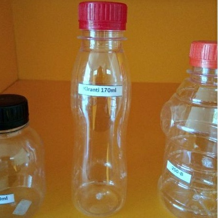 Botol Plastik Pet 170 ml Model kiranti