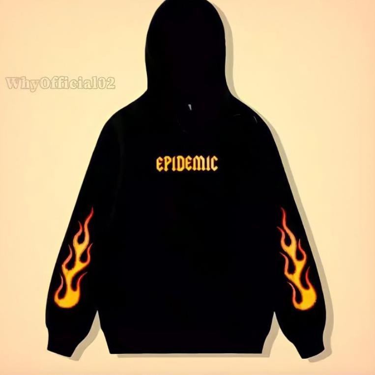 ➲Laris≛➲ SWEATER HOODIE WARNA HITAM PREMIUM LOKAL EPIDEMIC API 59 ✧