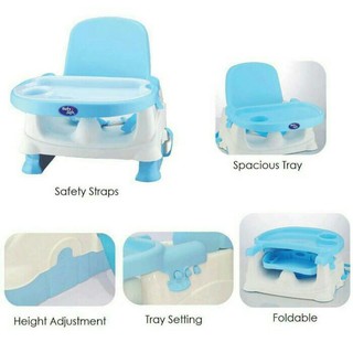 Booster Seat Baby  Safe  Kursi Makan  Lipat Anak Bayi  