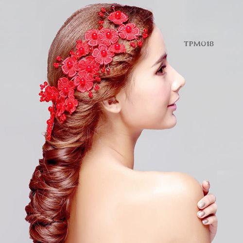 [STOCK READY] TIARA RAMBUT PESTA AKSESORIS WEDDING TPM018