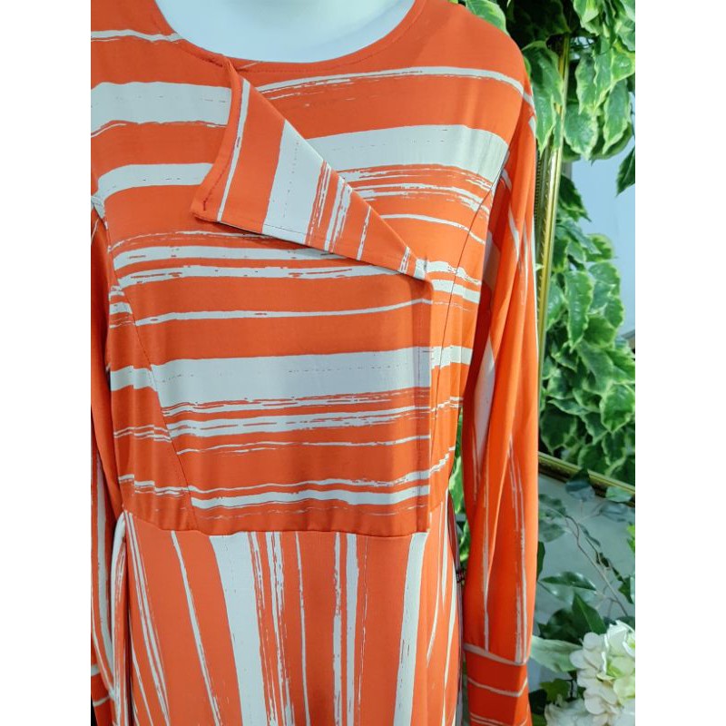 gamis orange cantik