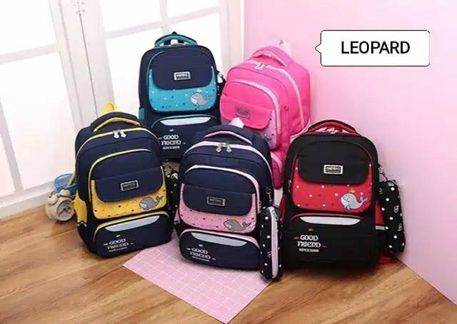 Back Pack Double Decker_Tas Ransel Anak_Lol_Unicorn_Superhero_Paw Patrol_Shopkins Fashion Cewek Paus