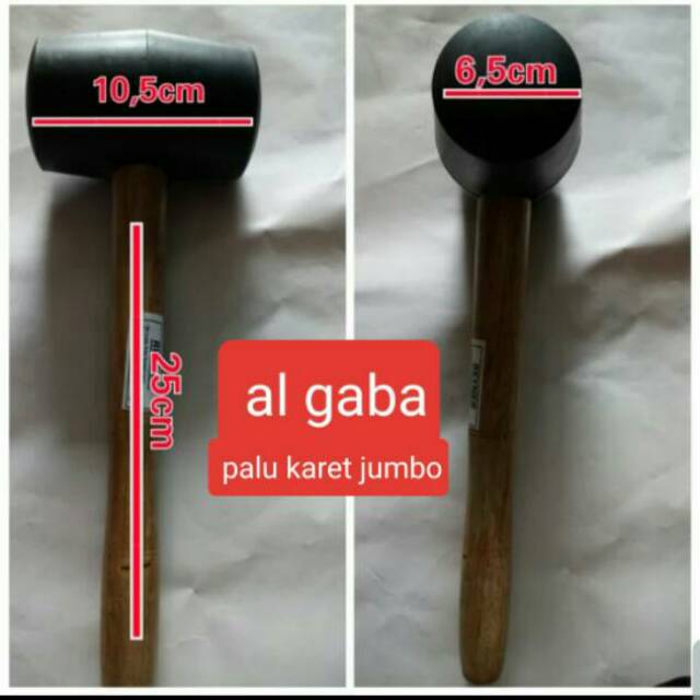 Palu karet palu kramik besar/jumbo