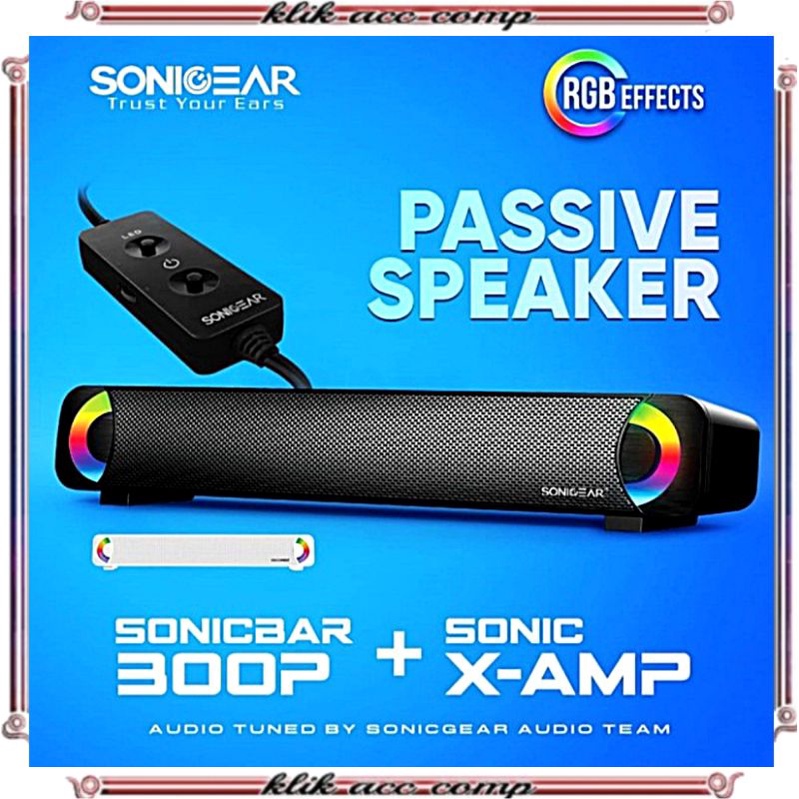 Speaker Sonicgear 300P plus X-AMP SONIC Bluetooth