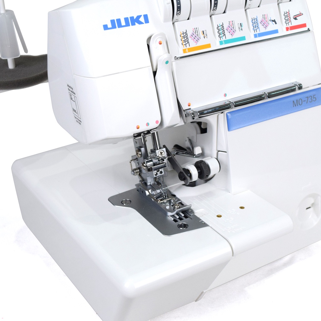 Mesin Jahit Obras, Neci, Overdeck JUKI MO 735 Portable Multifungsi