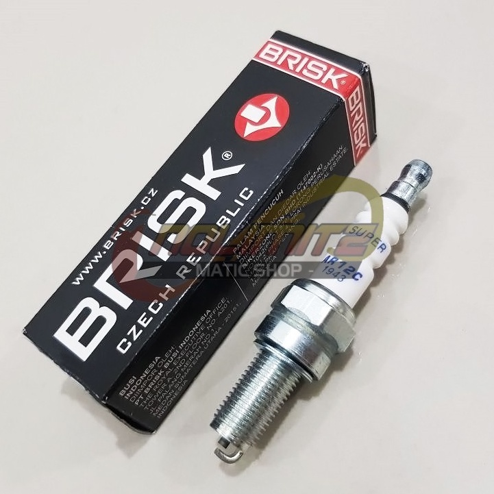 Busi Racing Brisk Copper Super Yttrium AR12C NMAX Aerox 155 ADV PCX Vario Beat Scoopy