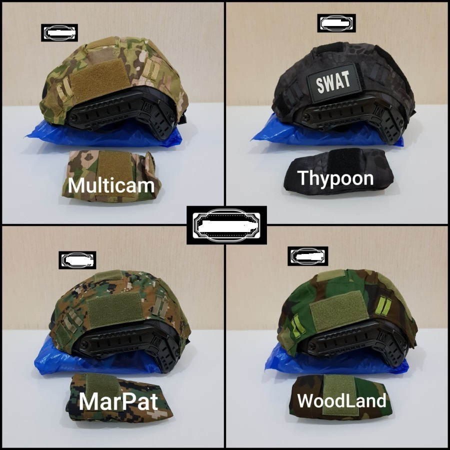 Helmet Cover Sarung Helm Emerson Tactical Army Mich Fast TMC Air Frame - MULTICAM