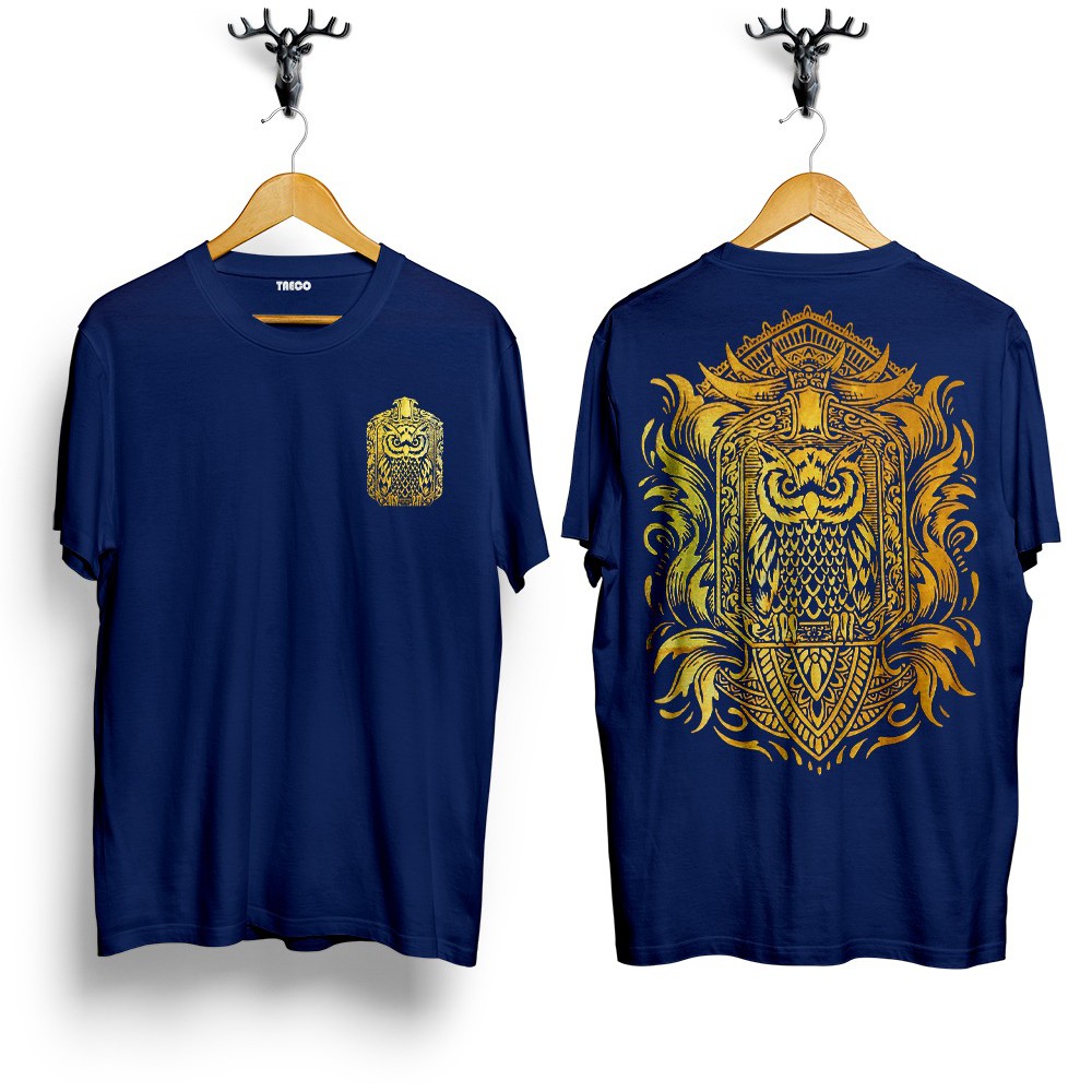 BAJU KAOS KEREN BARONG BALI.KAOS BARONG BURUNG HANTU.PAKAIN PRIA.ATASAN