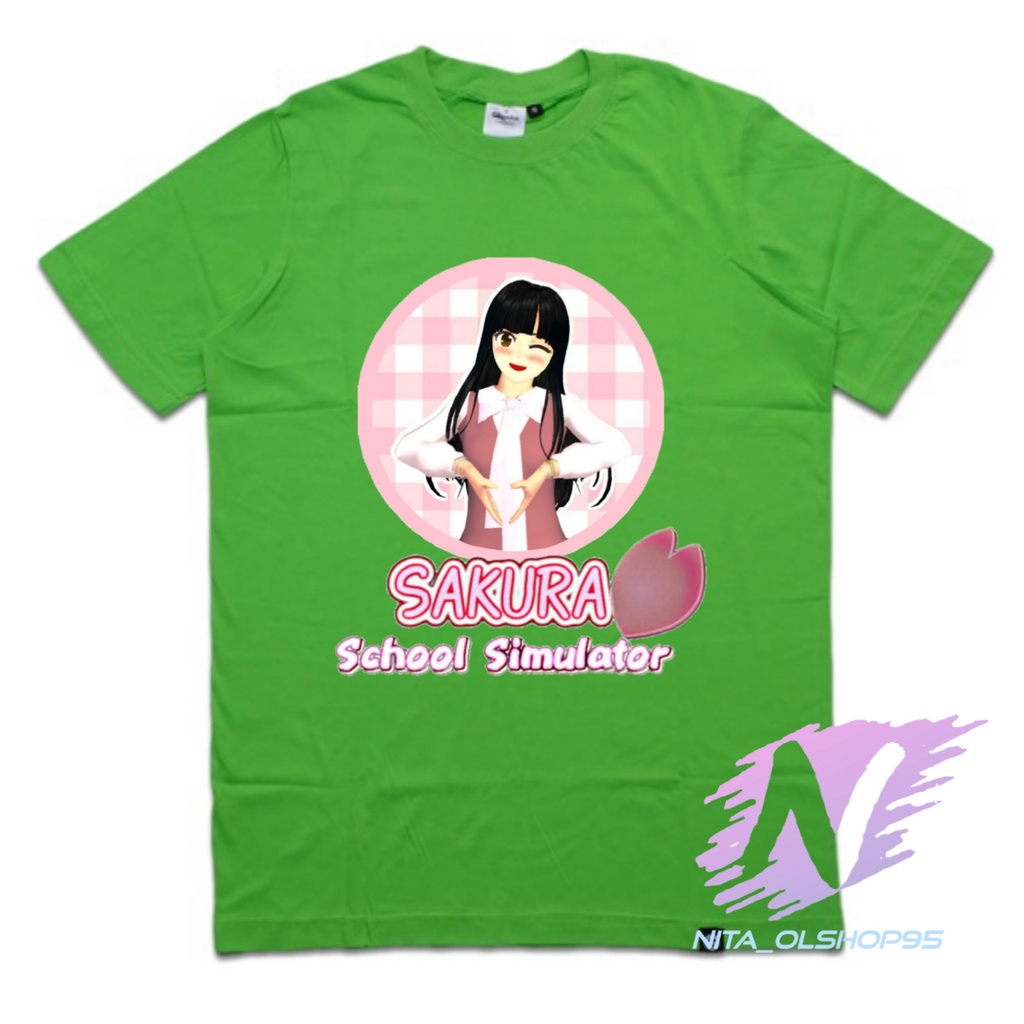 kaos sakura school simulator love kaos anak terlaris