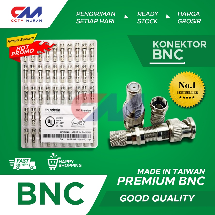 BNC TAIWAN MURAH ASLI TAIWAN 100% FULL COOPER ORIGINAL ISI 50PCS