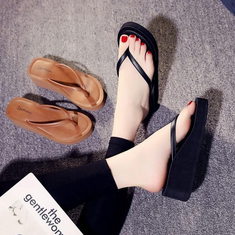 Sandal wedges terbaru - Sandal wanita murah