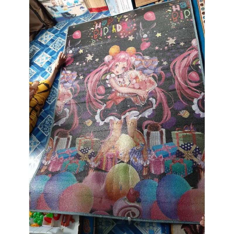 Tikar Karpet JUMBO PE FOAM | karpet bb | karpet bolak balik | karpet tebal | matras | karpet motif | motif bolak balik ukuran 240 200 180 160 140 120 100