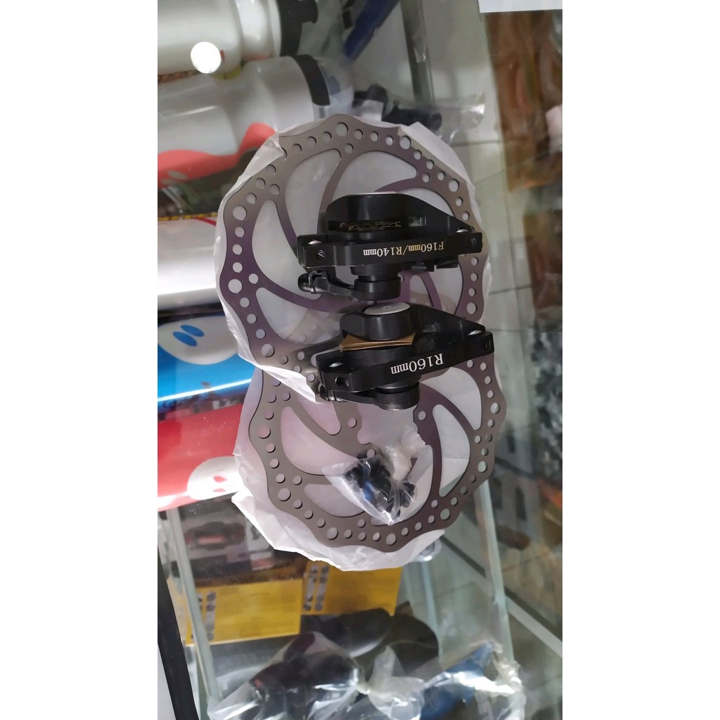 SALE Rem Cakram Sepeda MTB Satu Set Depan Belakang