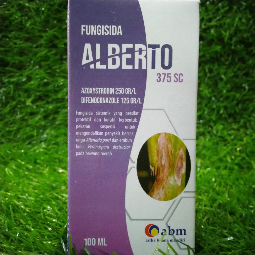 Alberto 100ml Fungisida Sistemik ZPT Alberto 375sc / Untuk mengendalikan penyakit bercak